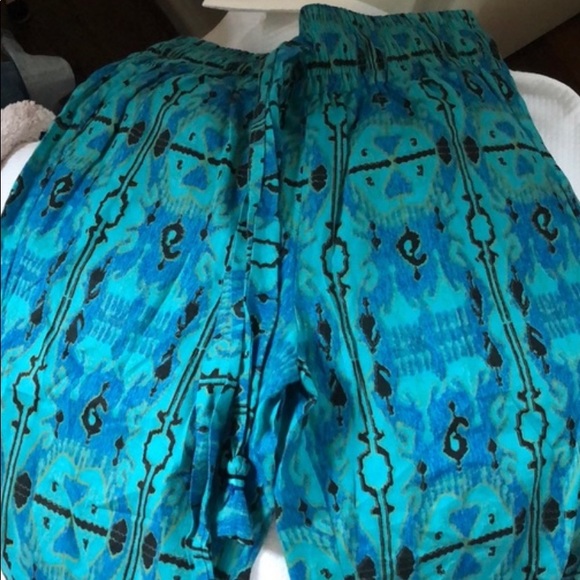 Calypso St. Barthes Ubari Turquoise pant sz.XS - Picture 5 of 6